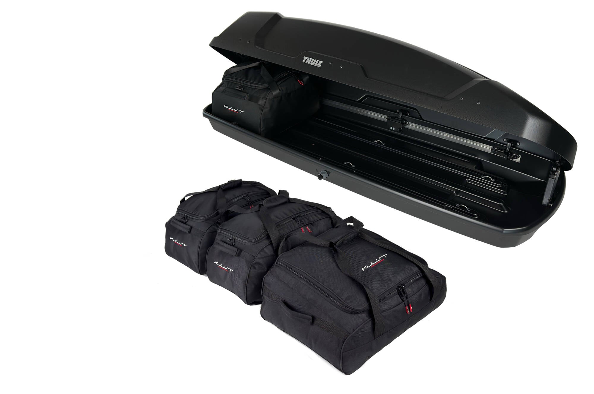 THULE FORCE XT SPORT 4-delars väskset för takbox #färg_Svart