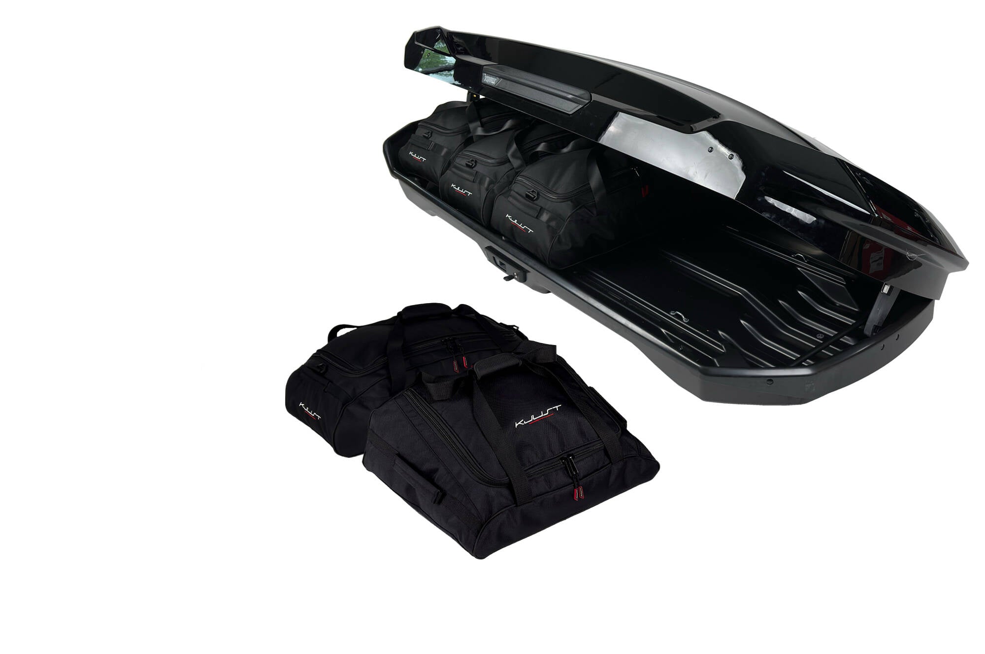 THULE MOTION 3 XL LOW 5-delars väskset för takbox #färg_Svart