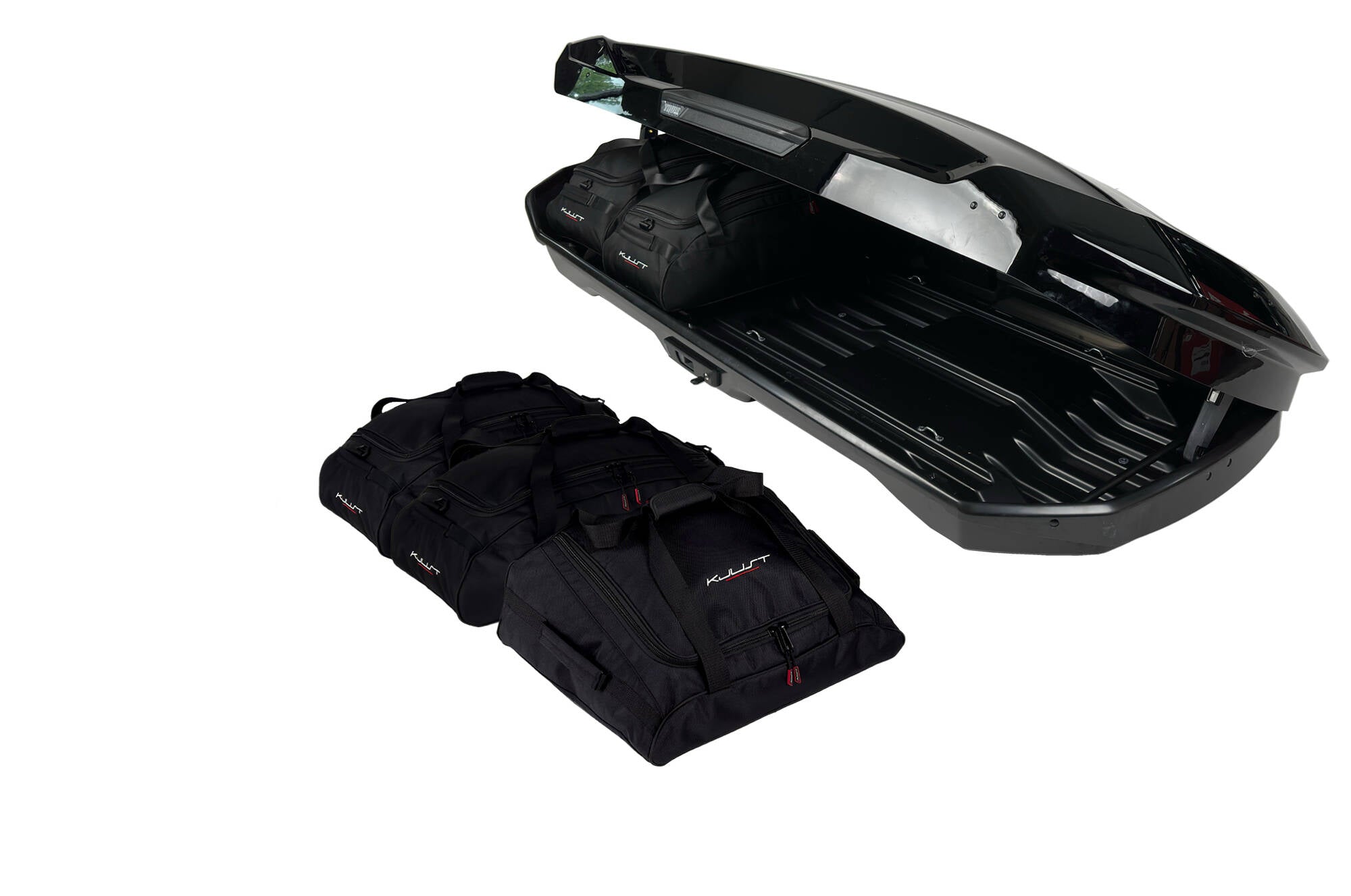 THULE MOTION 3 XL LOW 5-delars väskset för takbox #färg_Svart