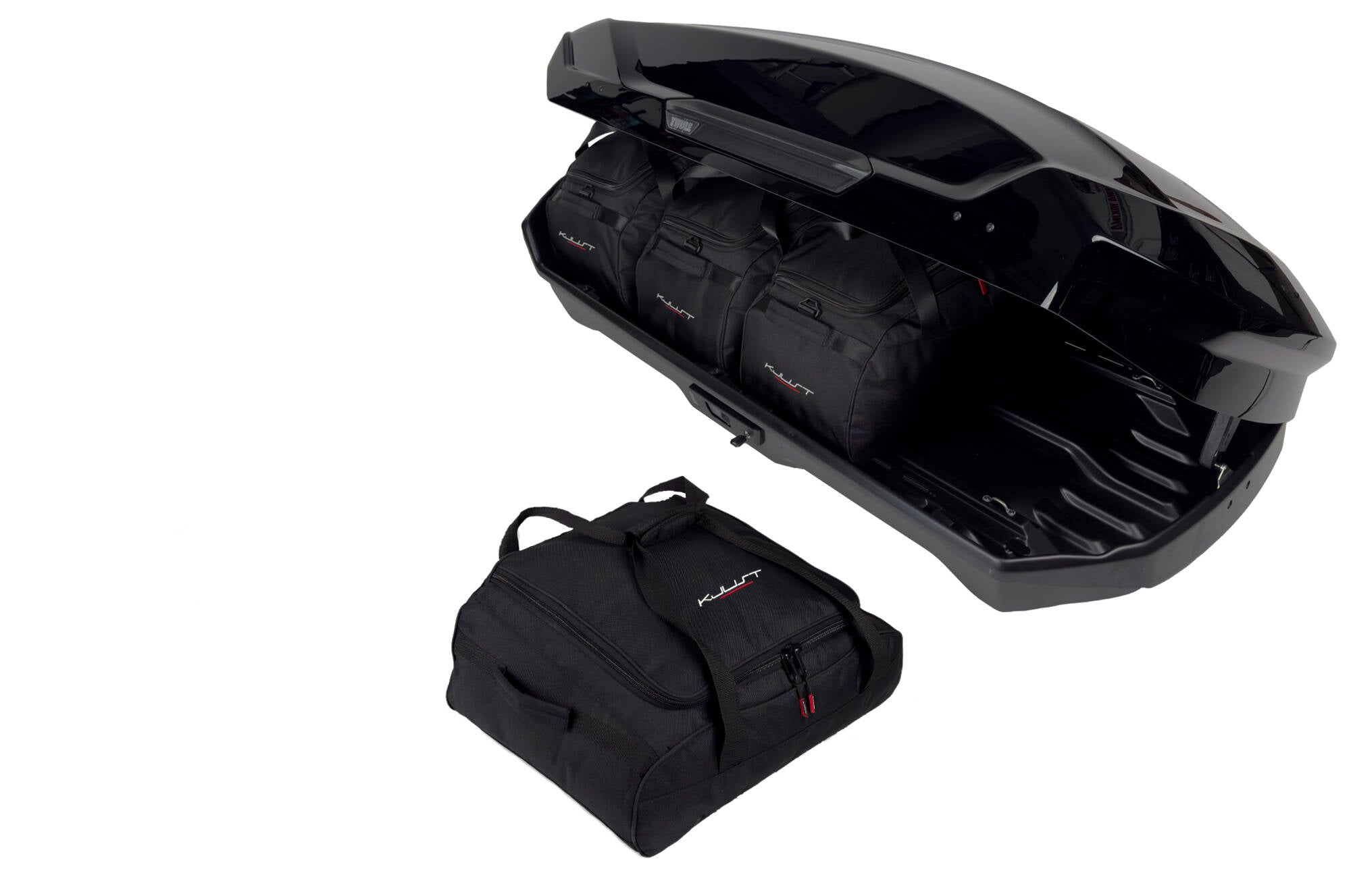 THULE MOTION 3 M 4-delars väskset för takbox #färg_Svart