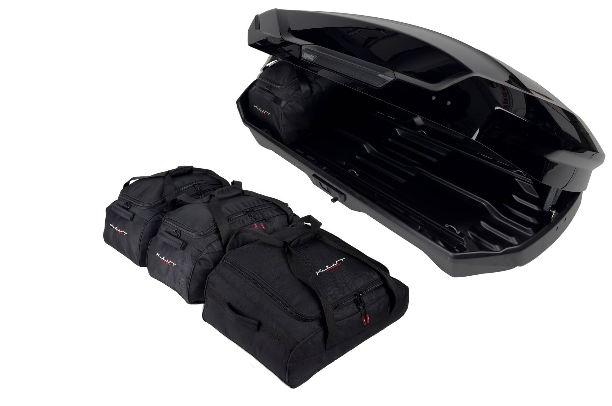 THULE MOTION 3 M 4-delars väskset för takbox #färg_Svart