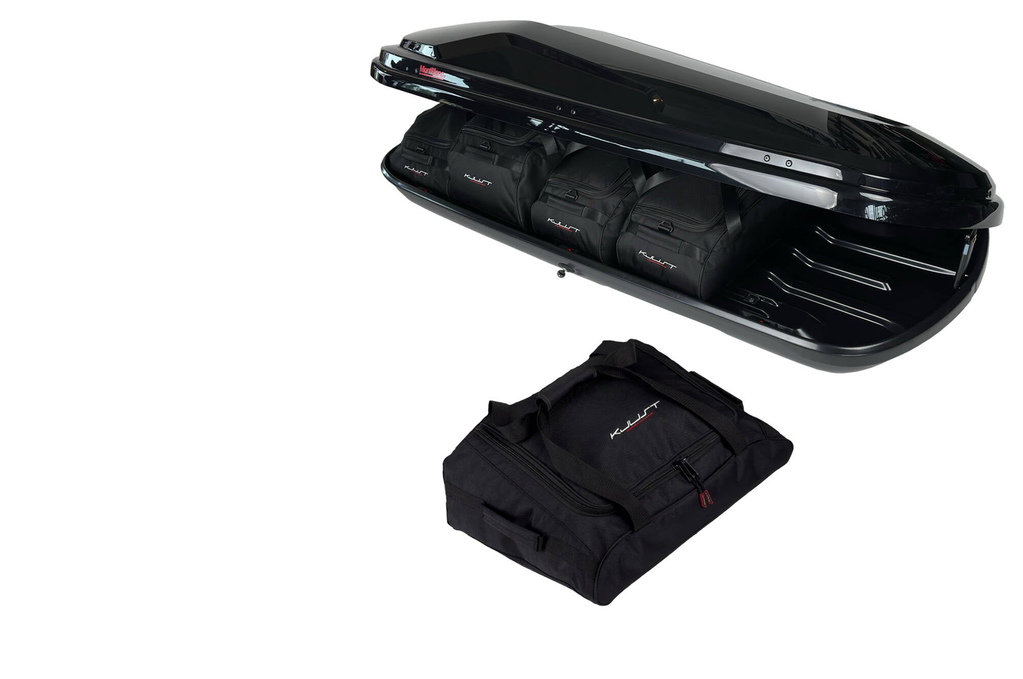 MONTBLANC ALTITUDE 450 5-delars väskset för takbox #färg_Svart