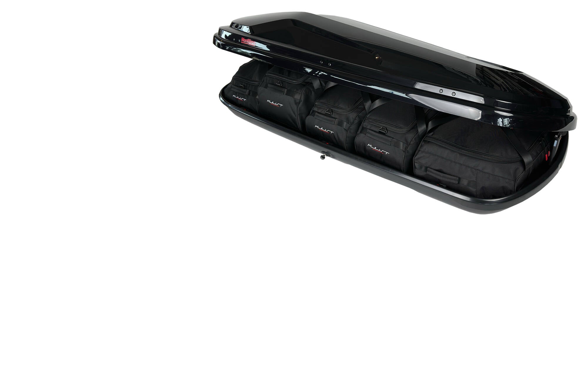 MONTBLANC ALTITUDE 450 5-delars väskset för takbox #färg_Svart