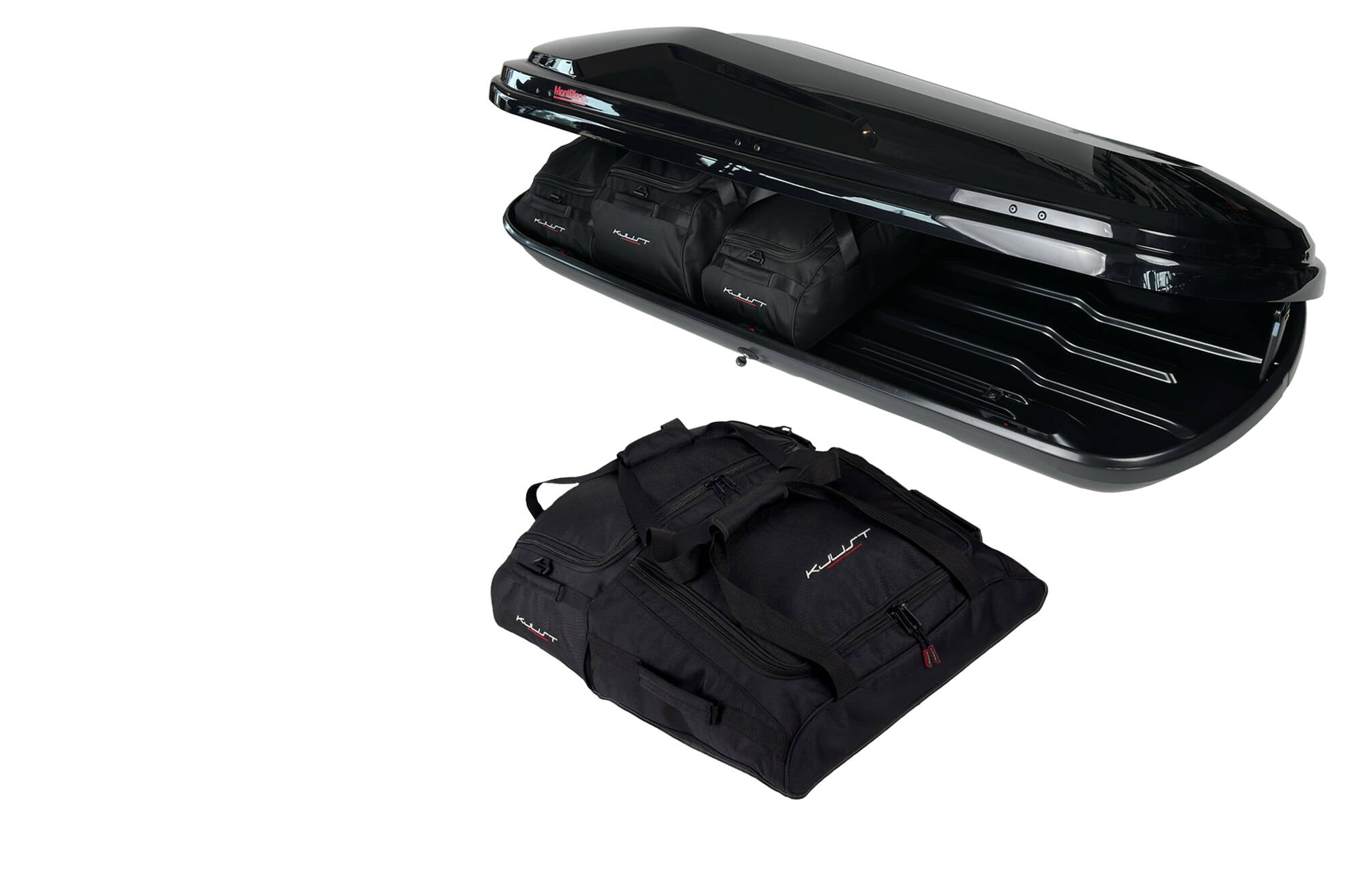 MONTBLANC ALTITUDE 450 5-delars väskset för takbox #färg_Svart