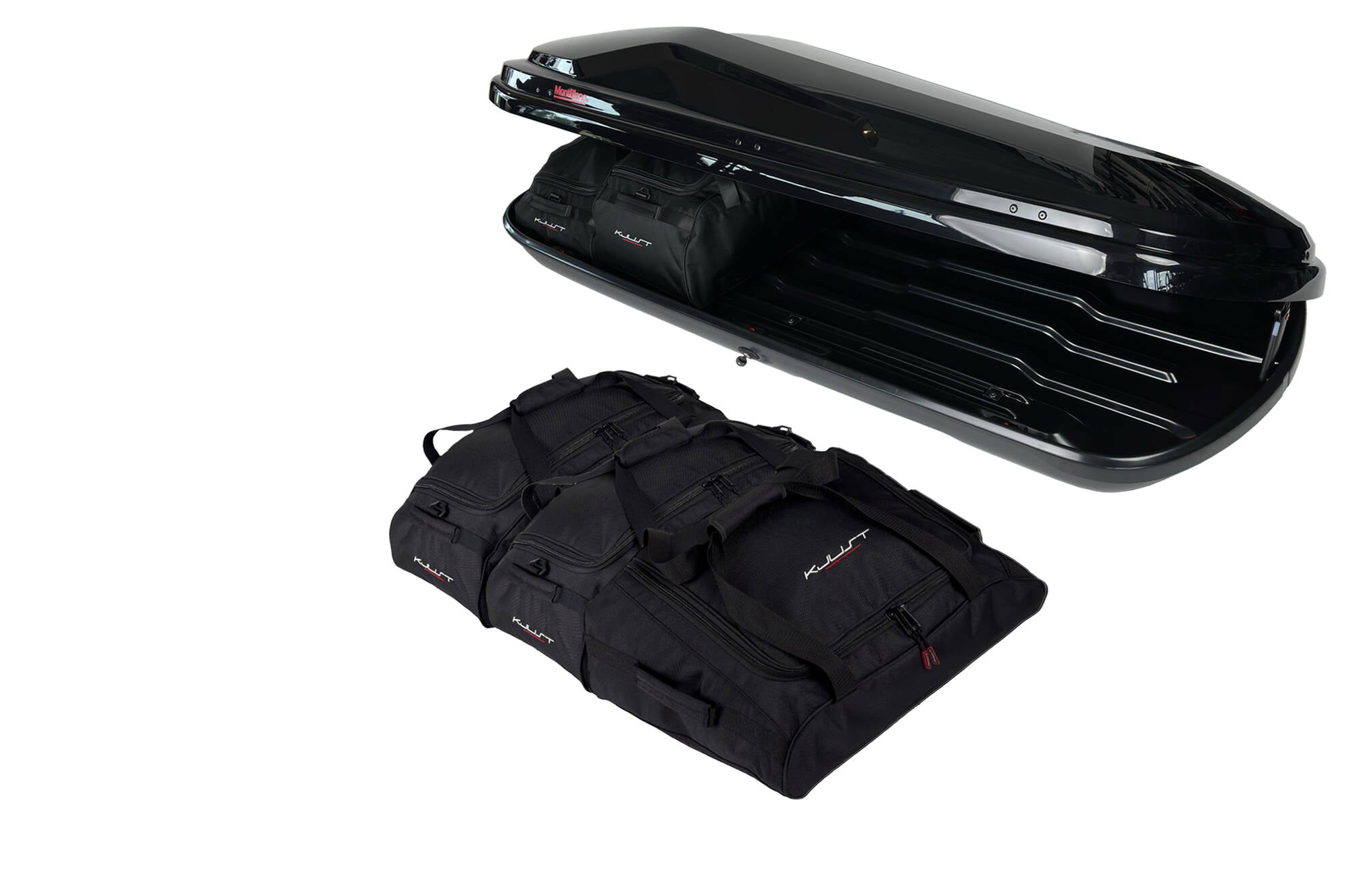 MONTBLANC ALTITUDE 450 5-delars väskset för takbox #färg_Svart