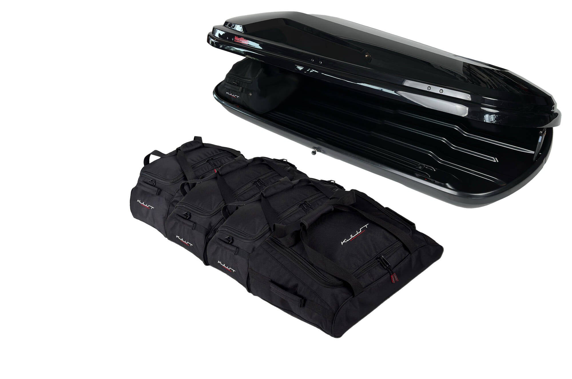 MONTBLANC ALTITUDE 450 5-delars väskset för takbox #färg_Svart