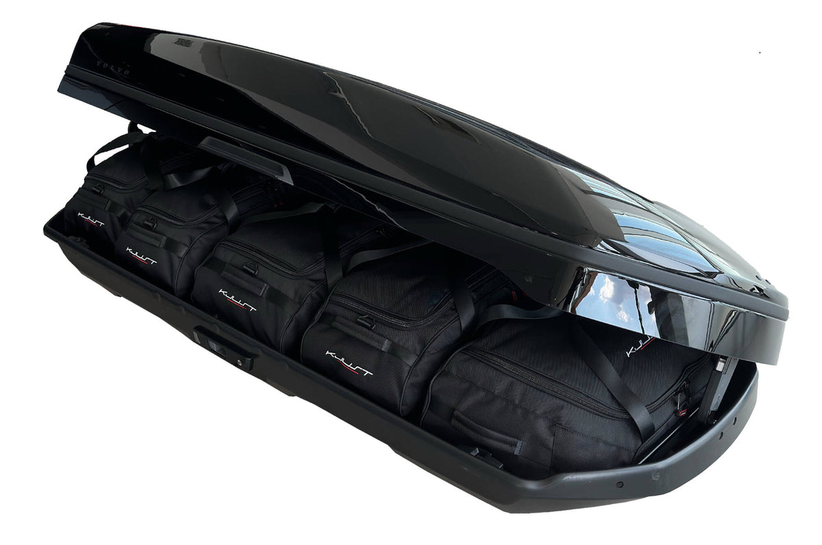 VOLVO ACTIVE 500 5-delars väskset för takbox #färg_Svart
