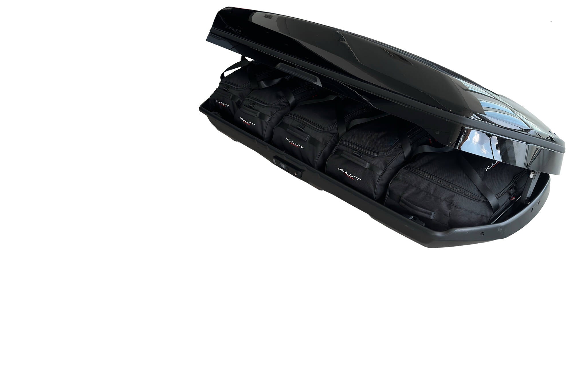 VOLVO ACTIVE 500 5-delars väskset för takbox #färg_Svart