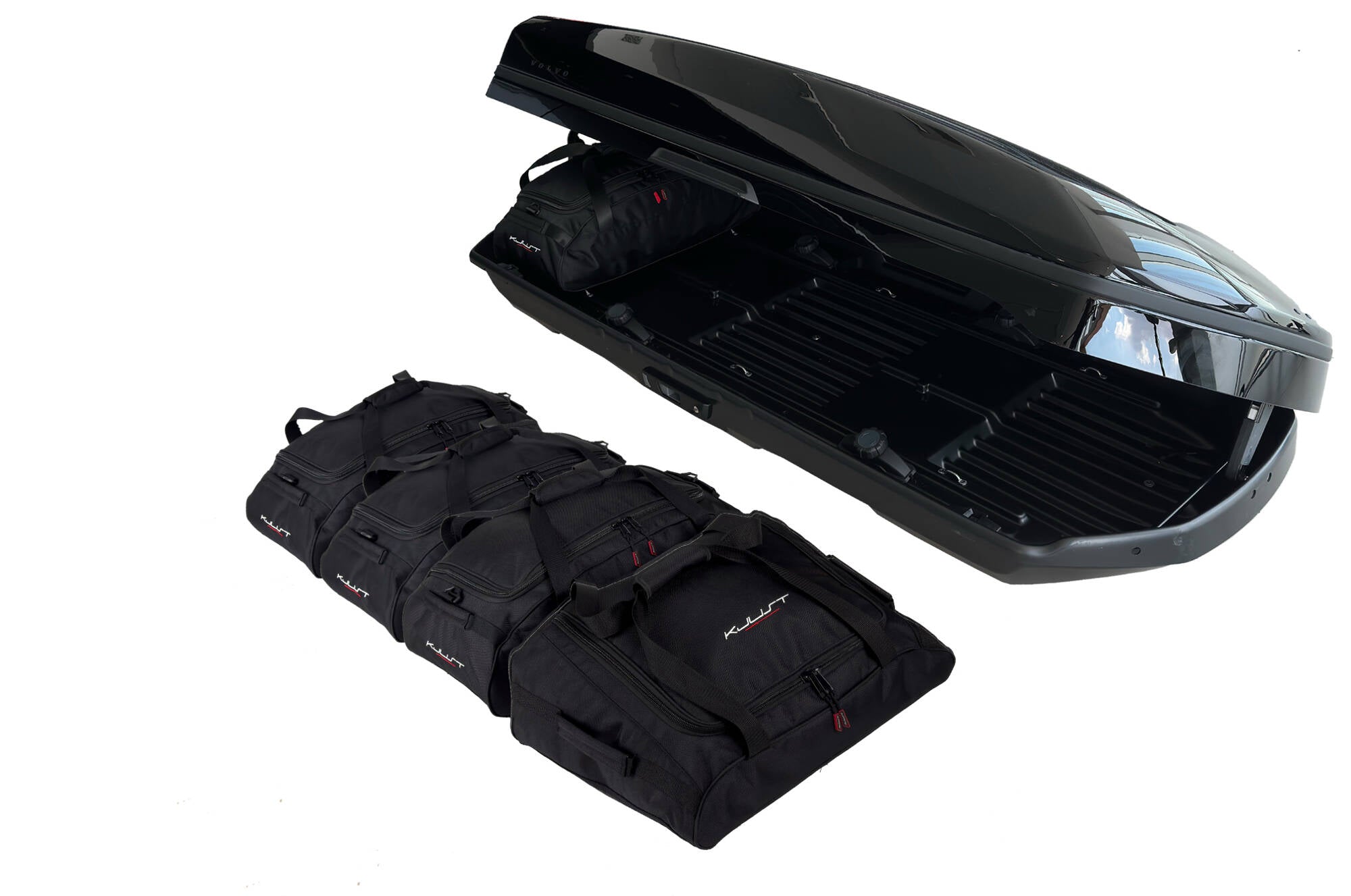 VOLVO ACTIVE 500 5-delars väskset för takbox #färg_Svart