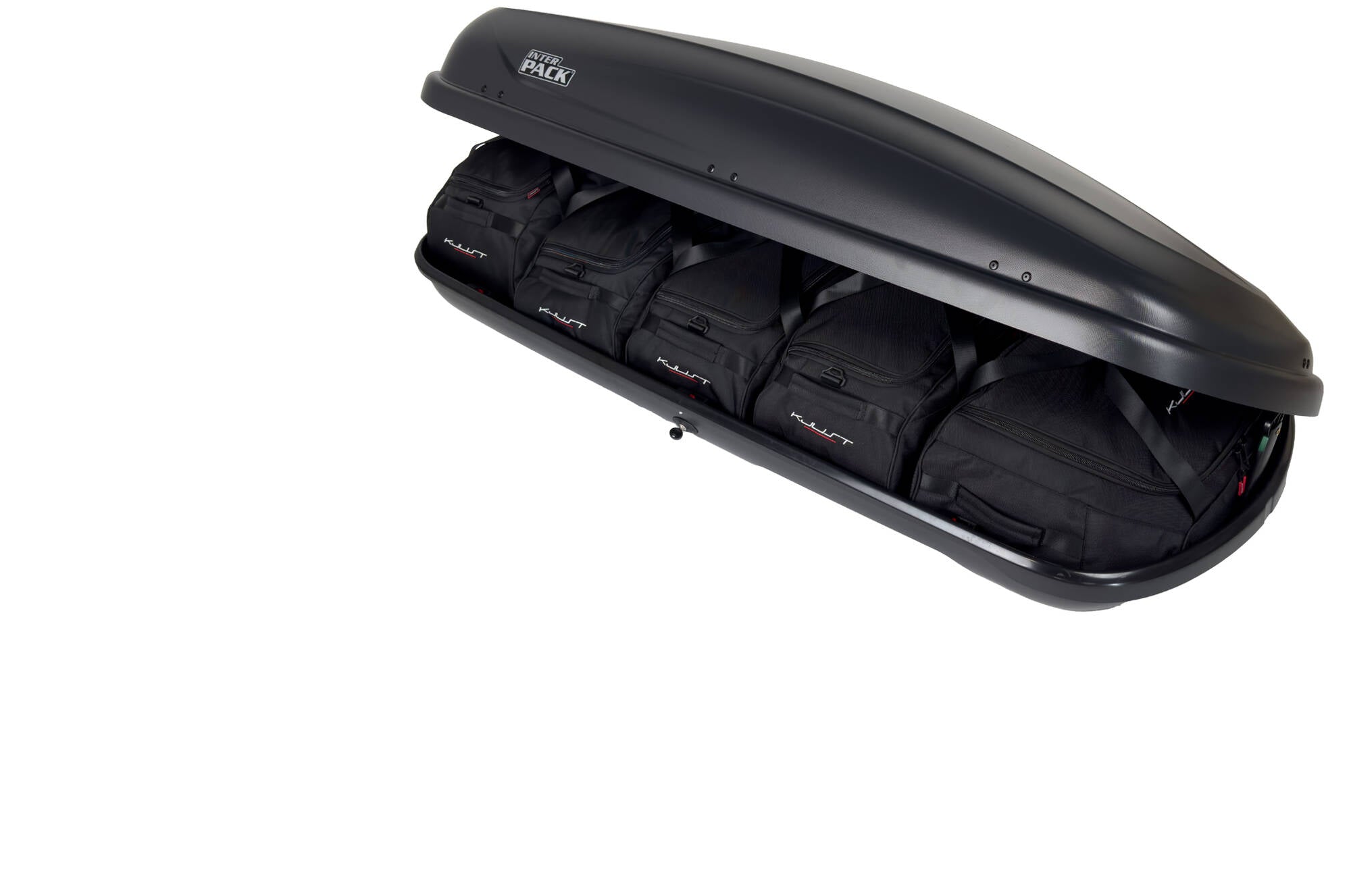 INTERPACK TRAXER 6.6 5-delars väskset för takbox #färg_Svart