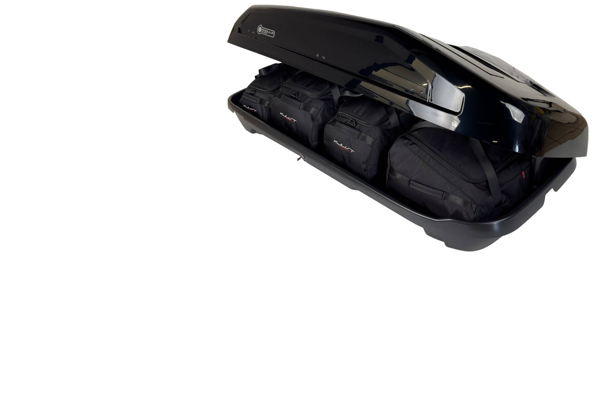 MODULA EVO 470 4-delars väskset för takbox #färg_Svart