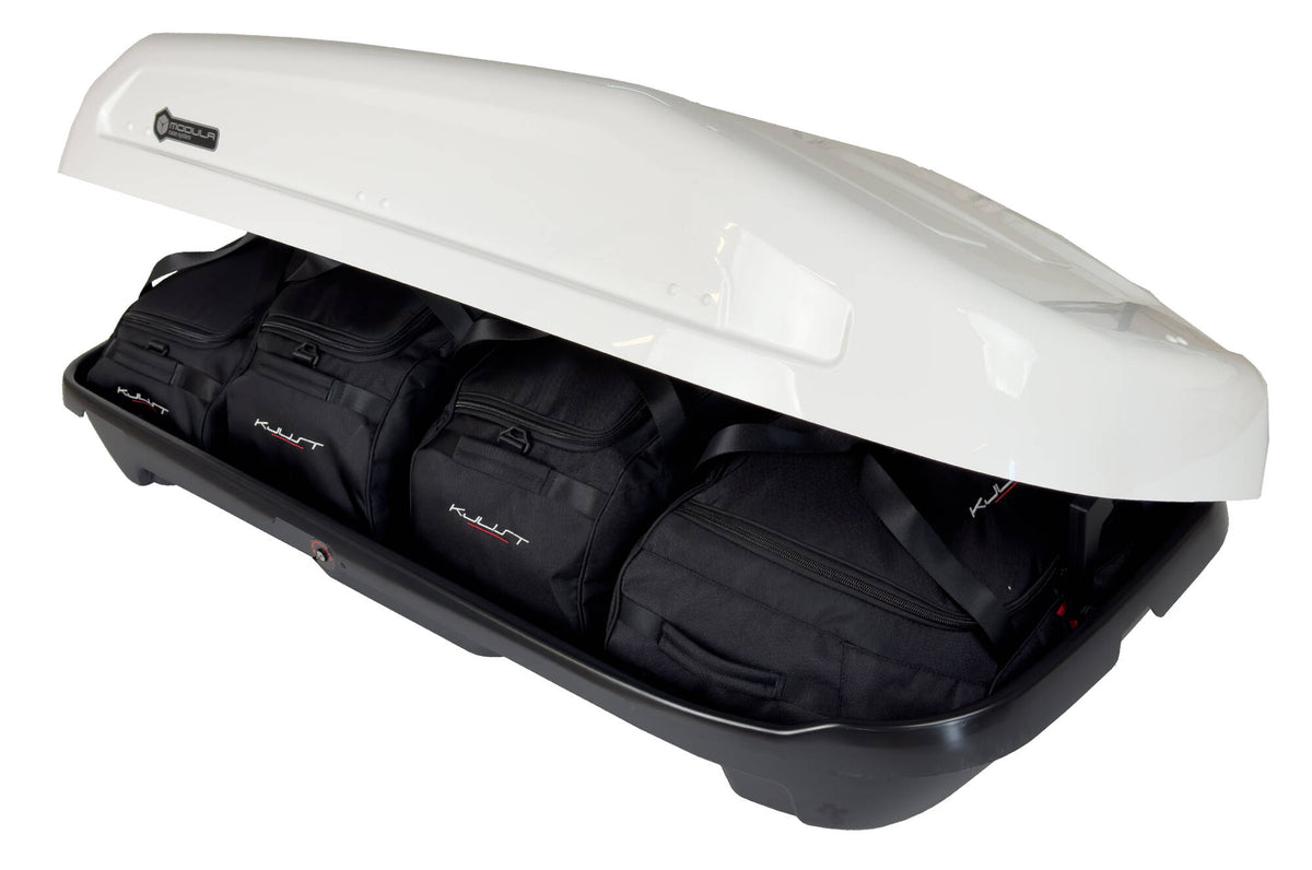 MODULA EVO 400 4-delars väskset för takbox #färg_Svart