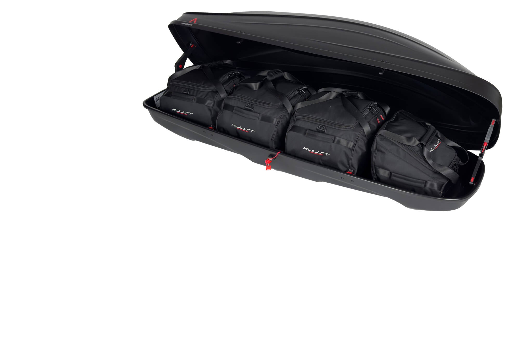 G3 SPARK 420 4-delars väskset för takbox #färg_Svart
