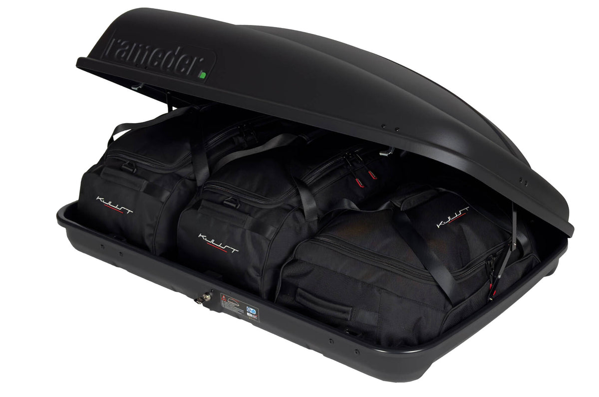 RAMEDER TOPBOX 350 3-delars väskset för takbox #färg_Svart