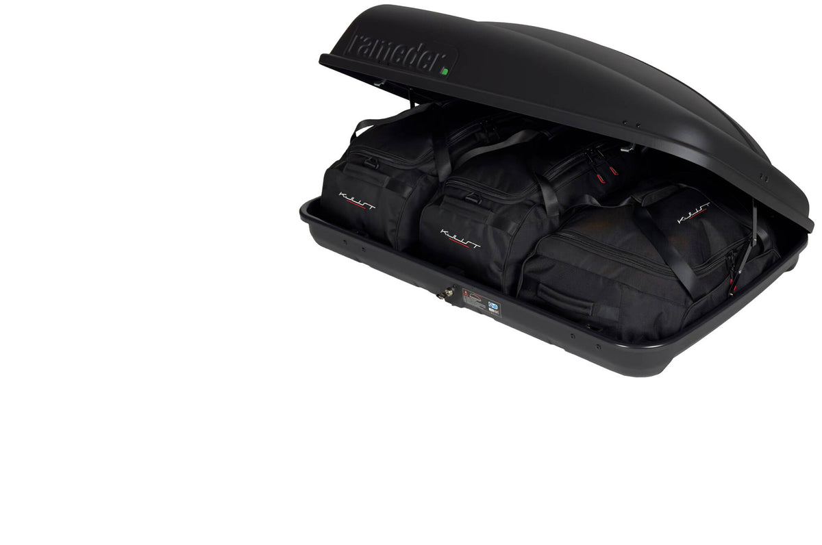 RAMEDER TOPBOX 350 3-delars väskset för takbox #färg_Svart