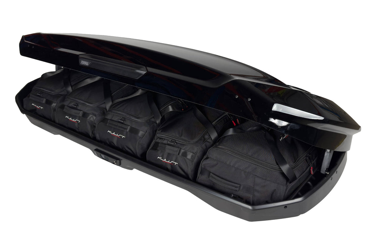 THULE MOTION 3 XXL LOW 5-delars väskset för takbox #färg_Svart