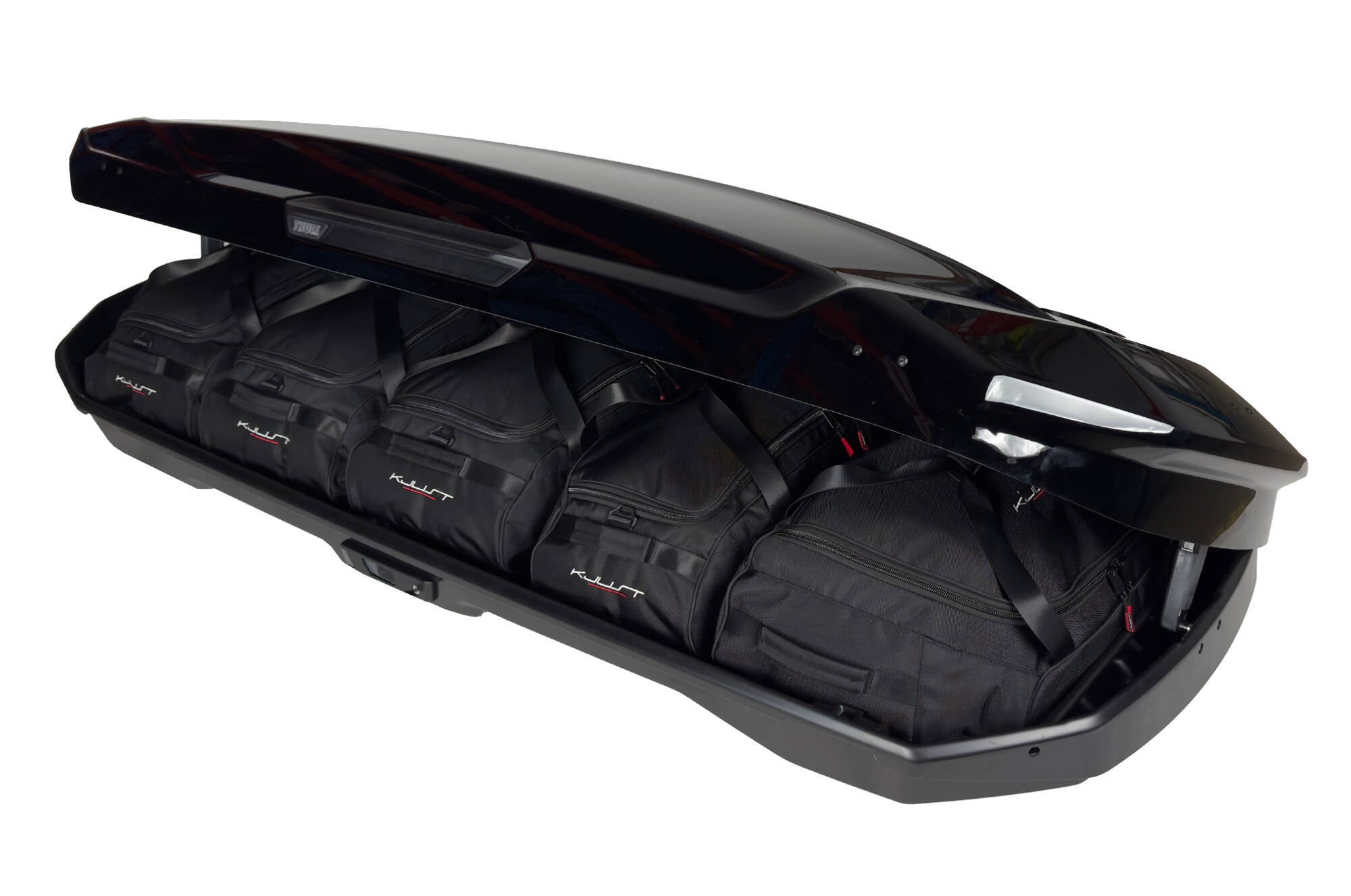 THULE MOTION 3 XXL LOW 5-delars väskset för takbox #färg_Svart