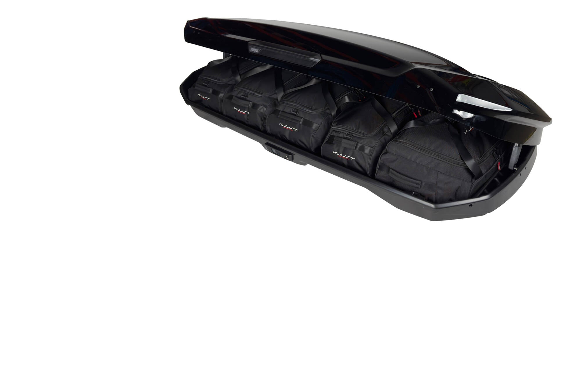 THULE MOTION 3 XXL LOW 5-delars väskset för takbox #färg_Svart