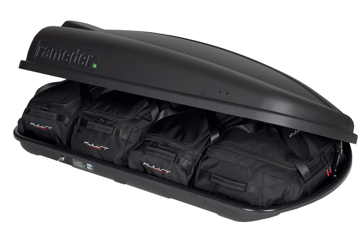 RAMEDER TOPBOX 420 4-delars väskset för takbox #färg_Svart