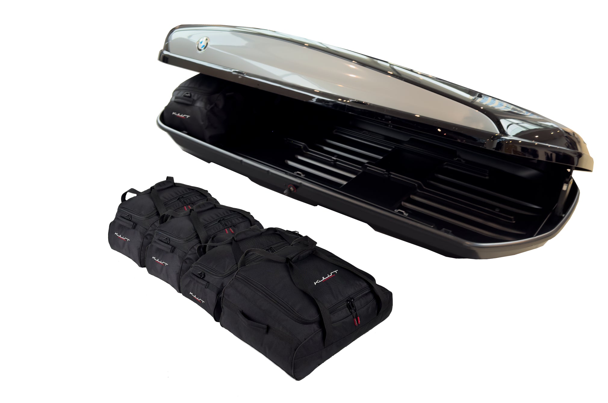 BMW 82732406459 520L 5-delars väskset för takbox #färg_Svart