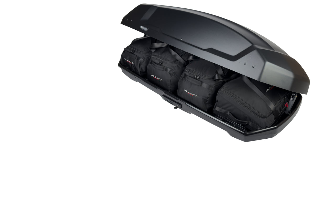 THULE FORCE 3 M 4-delars väskset för takbox #färg_Svart
