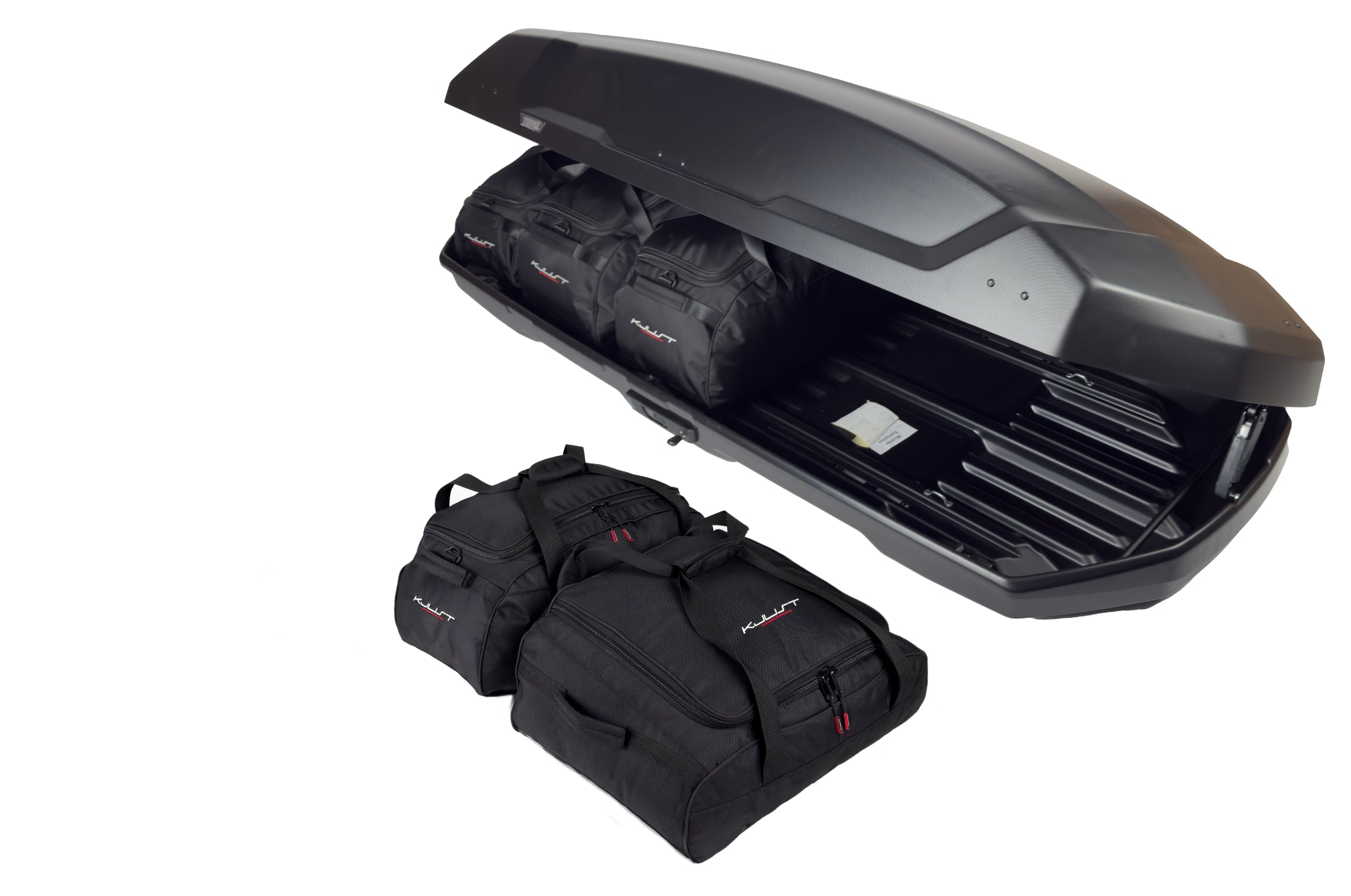 THULE FORCE 3 XL 5-delars väskset för takbox #färg_Svart