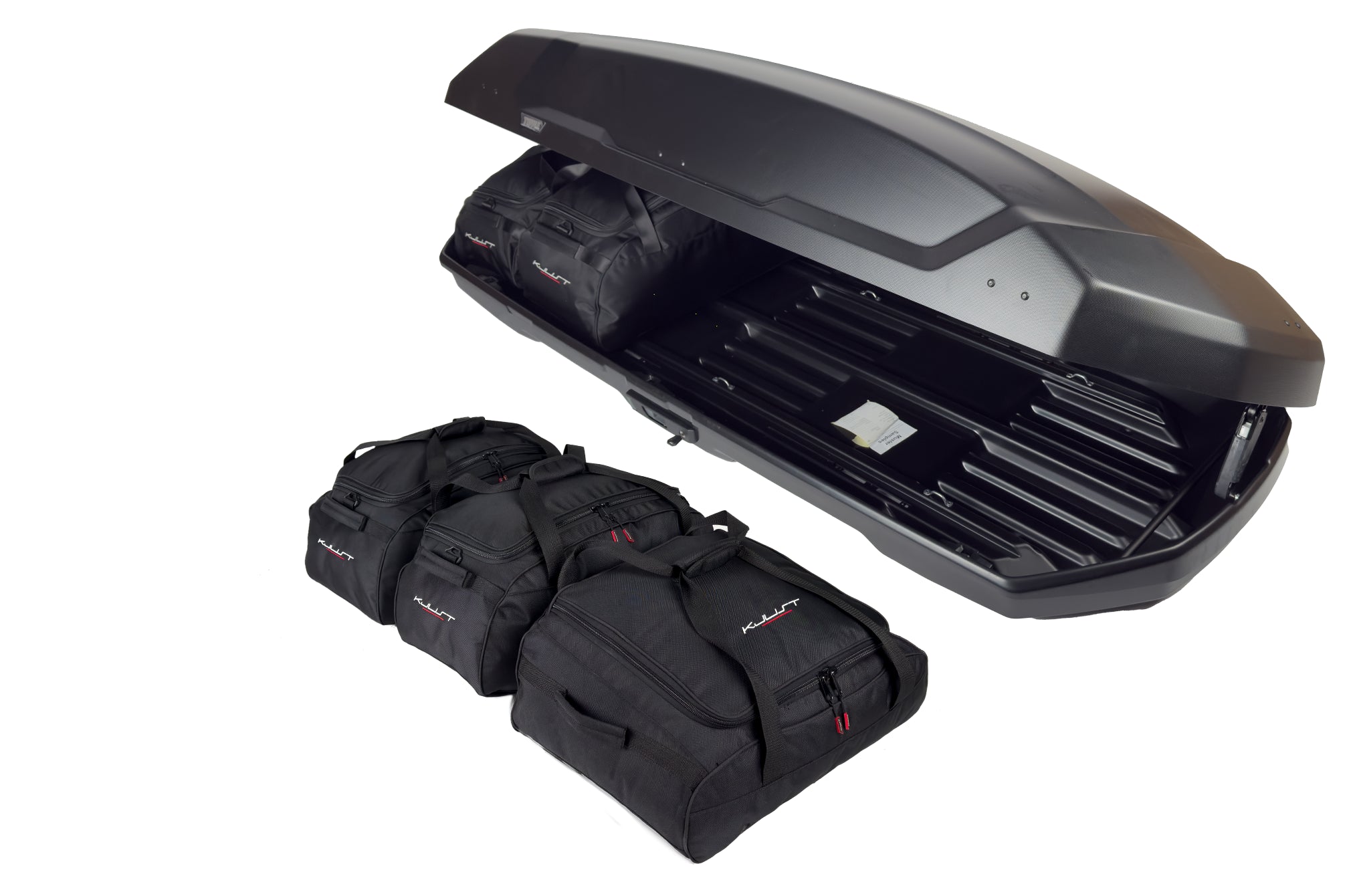 THULE FORCE 3 XL 5-delars väskset för takbox #färg_Svart