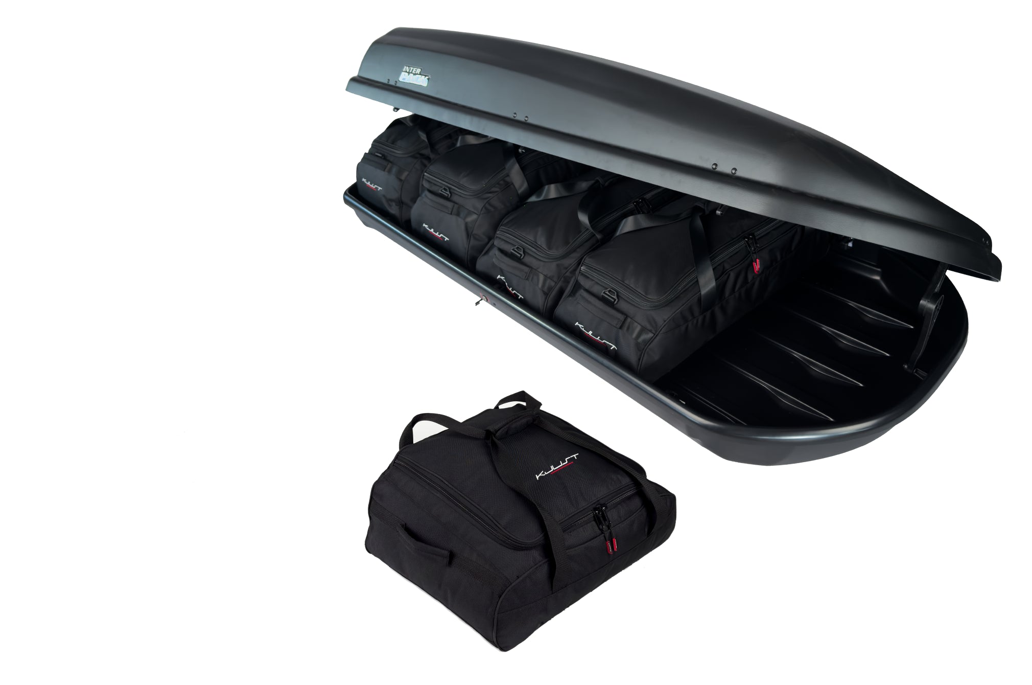 INTERPACK GRAN TORINO 5-delars väskset för takbox #färg_Svart