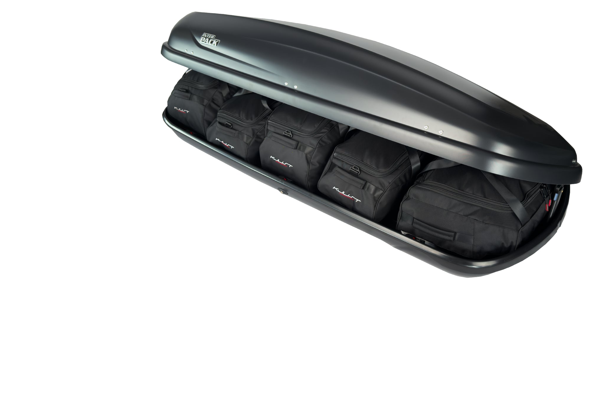 INTERPACK TRAXER 8.6 5-delars väskset för takbox #färg_Svart