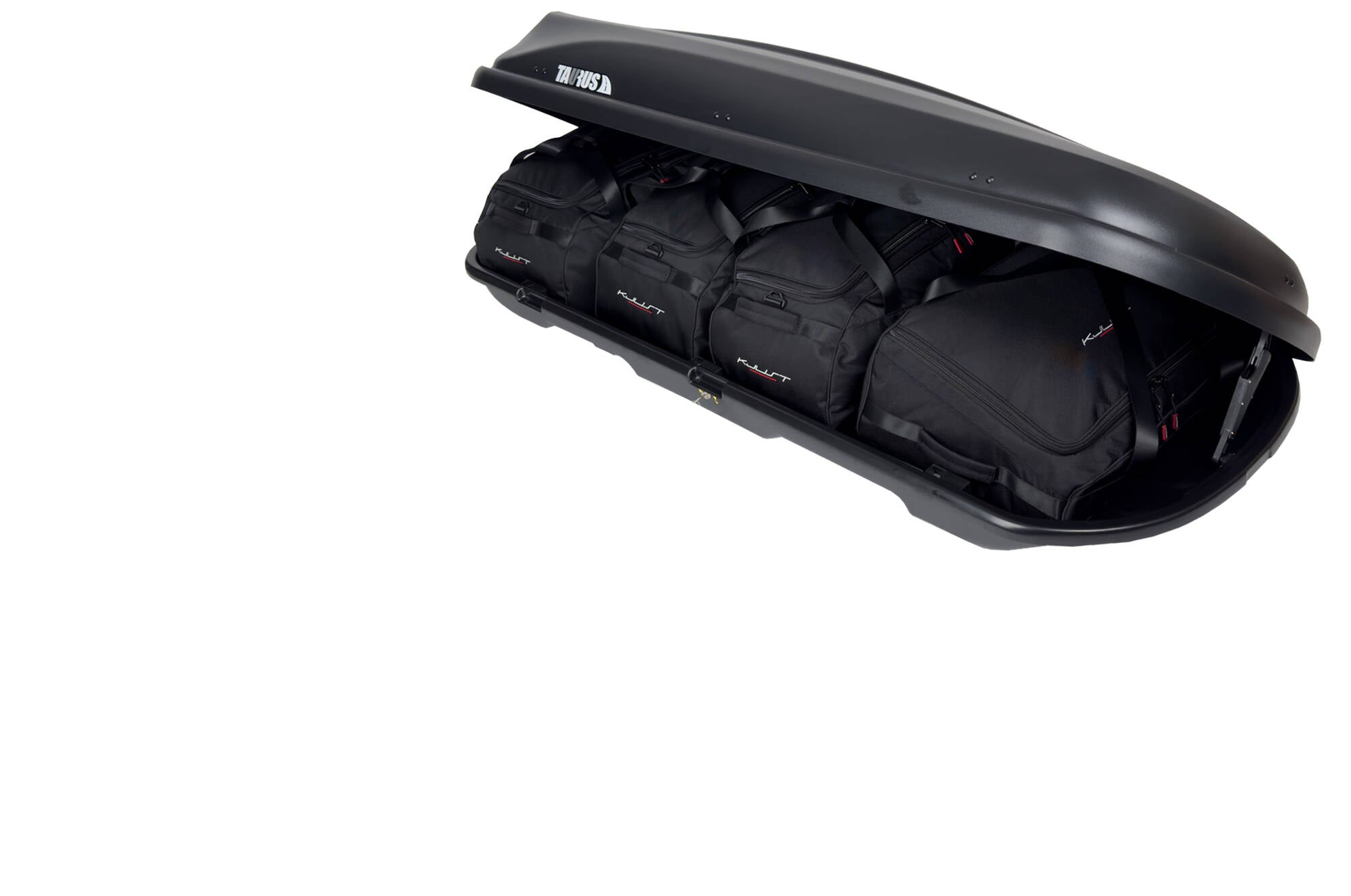 CRUZ XTREME 450 4-delars väskset för takbox #färg_Svart