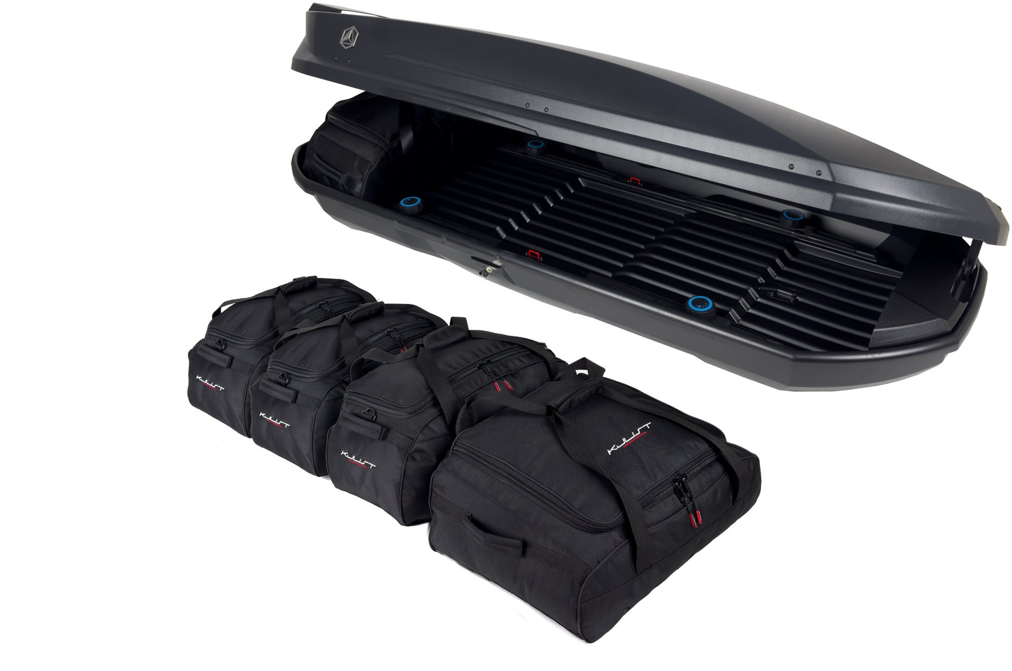 NORTHLINE ECOSPACE XL 5-delars väskset för takbox #färg_Svart
