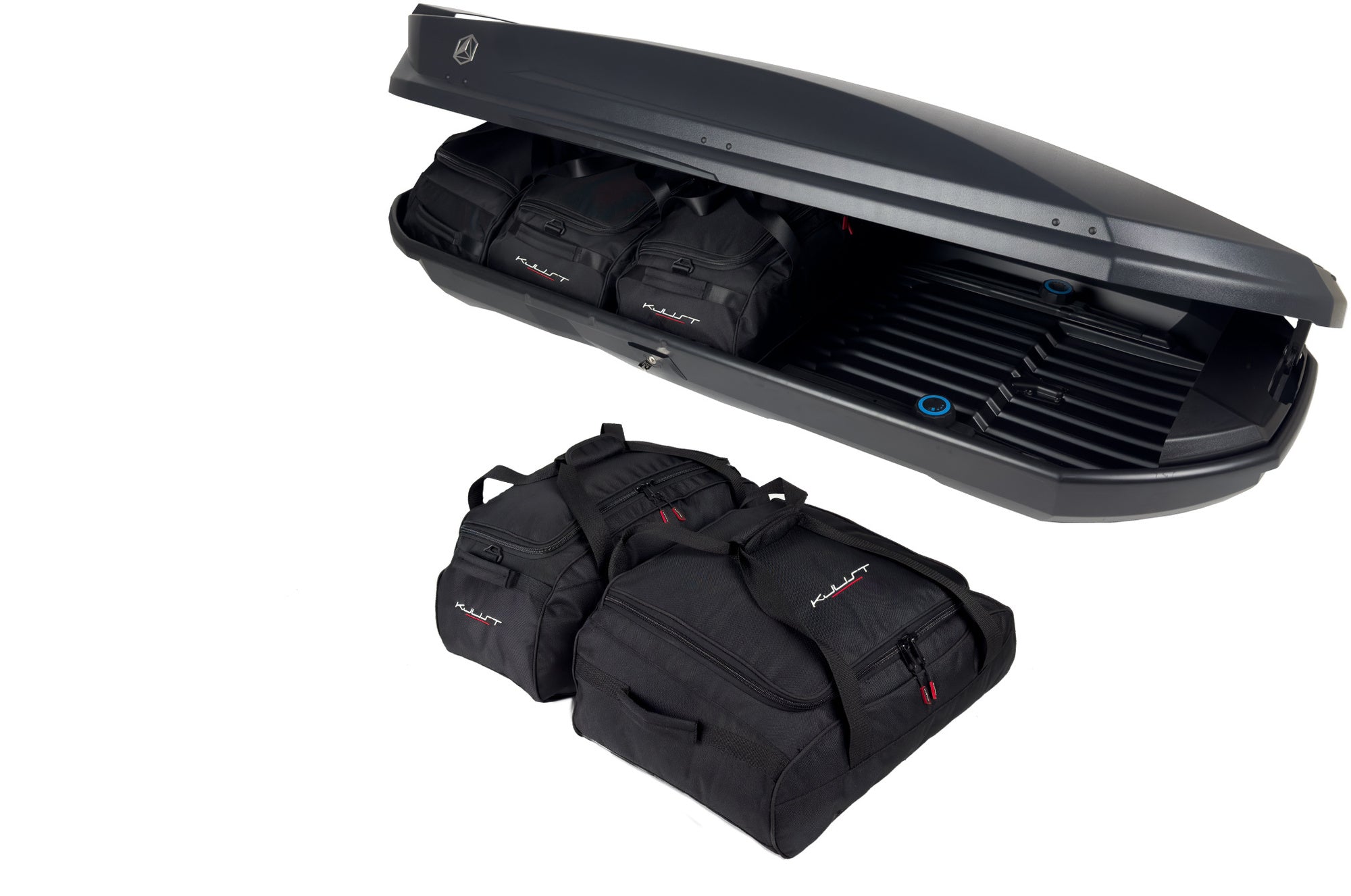 NORTHLINE ECOSPACE XL 5-delars väskset för takbox #färg_Svart