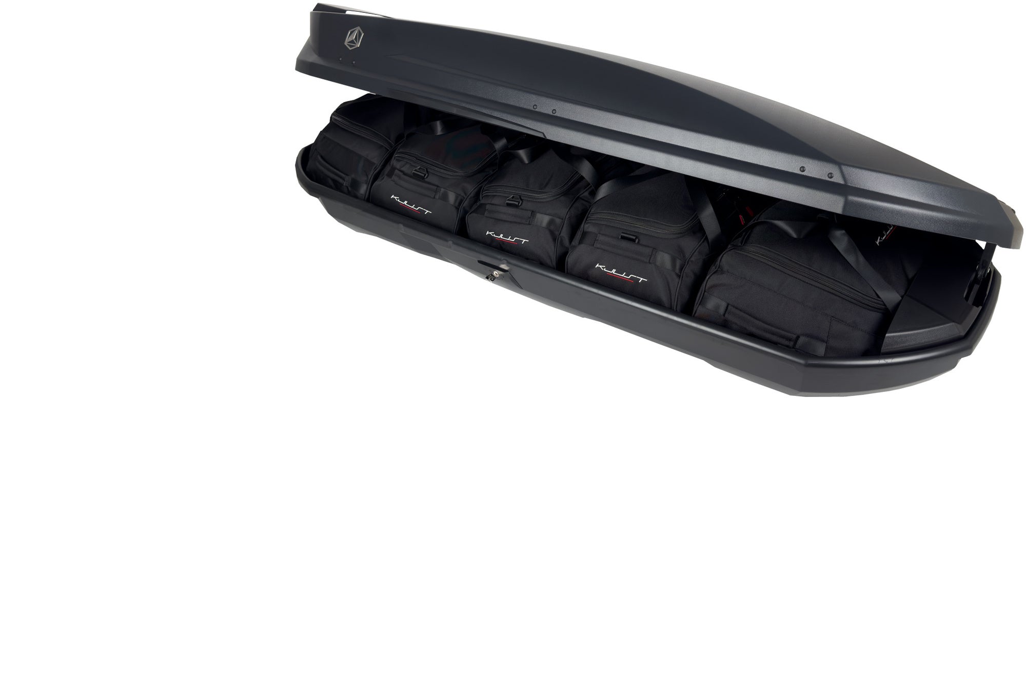 NORTHLINE ECOSPACE XL 5-delars väskset för takbox #färg_Svart