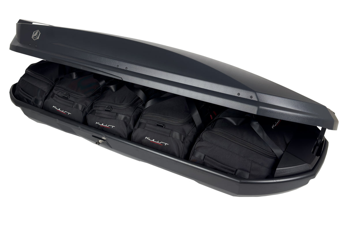 NORTHLINE ECOSPACE XL 5-delars väskset för takbox #färg_Svart