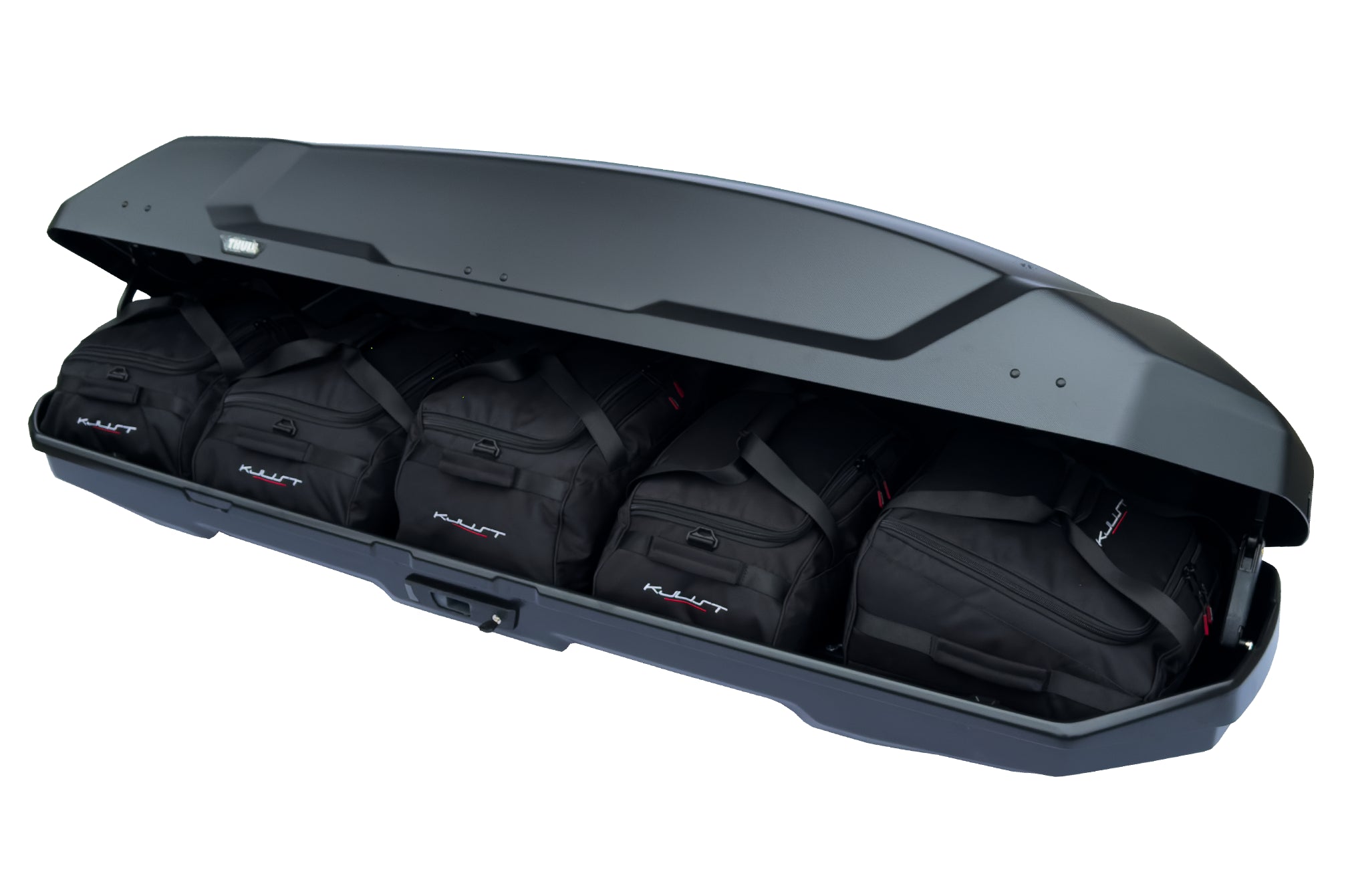 THULE FORCE 3 XXL SPORT 5-delars väskset för takbox #färg_Svart