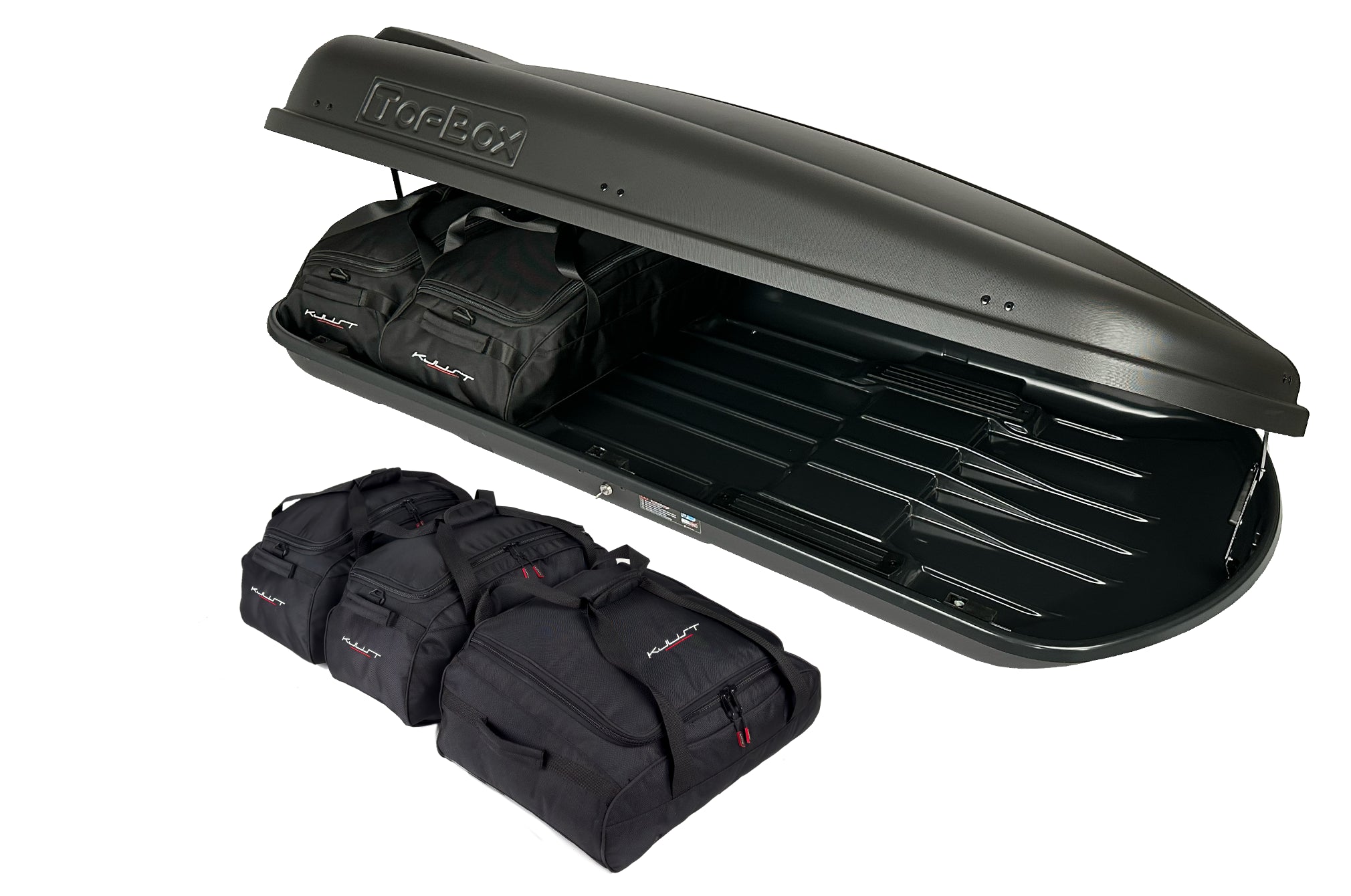 TOPBOX 480 5-delars väskset för takbox #färg_Svart