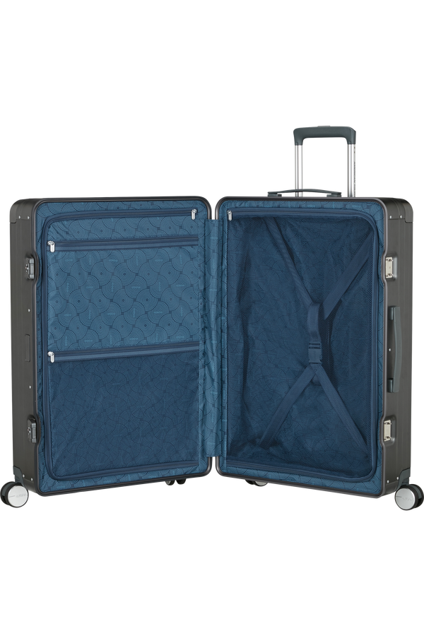 Soundbox Resväska med 4 hjul 77 CM #Färg_Brushed Anthracite