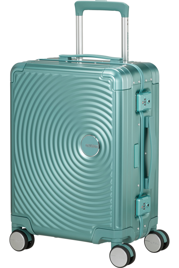 Soundbox Resväska med 4 hjul 55 CM #Färg_Dusty Turquoise