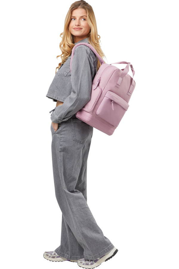Soulpack Business BP Tote 15" Ryggsäck 15" Datorryggsäck 15" #Färg_Lilas Pink
