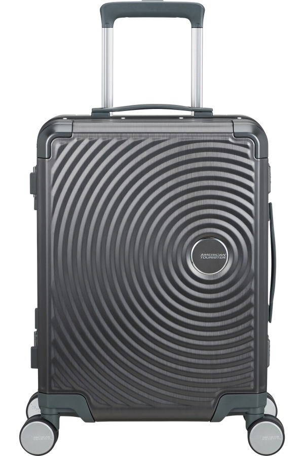 Soundbox Resväska med 4 hjul 55 CM #Färg_Brushed Anthracite