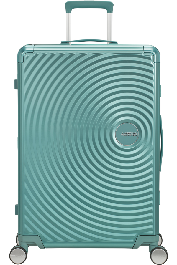 Soundbox Resväska med 4 hjul 77 CM #Färg_Dusty Turquoise