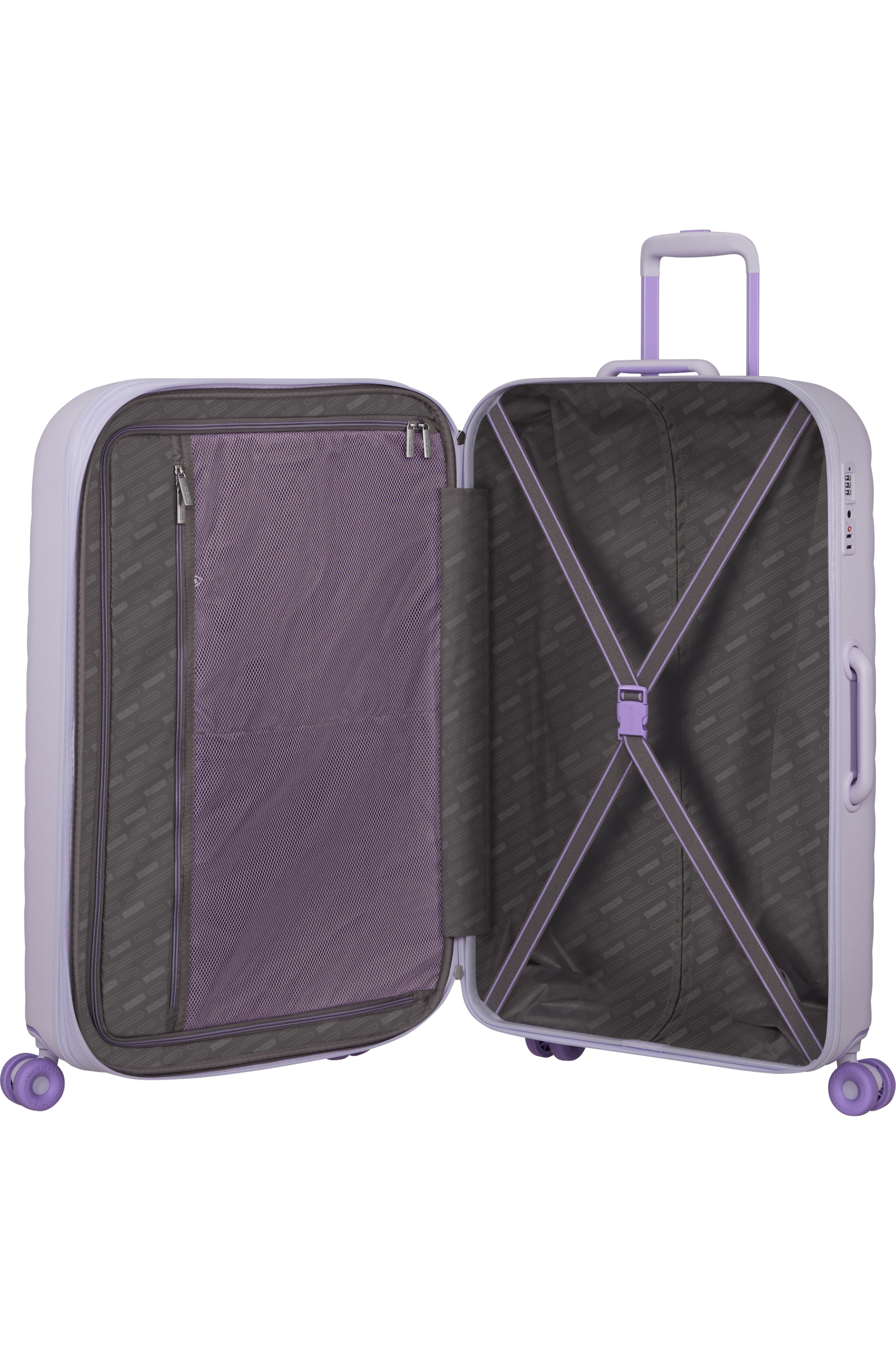 Neovibe Resväska 78 CM #Färg_Fresh Lilac