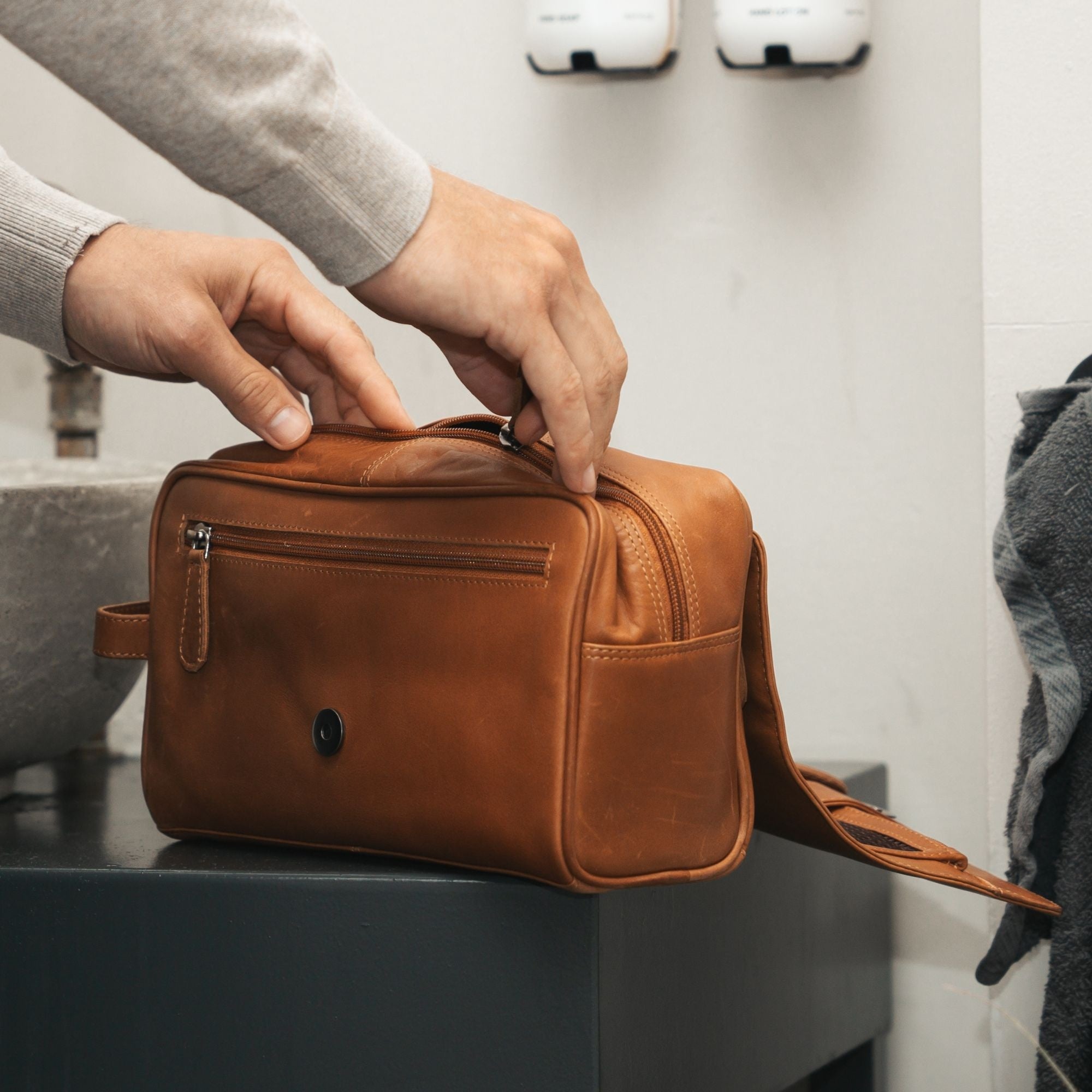 The Chesterfield Brand - Rosario Necessär #Färg_Konjak