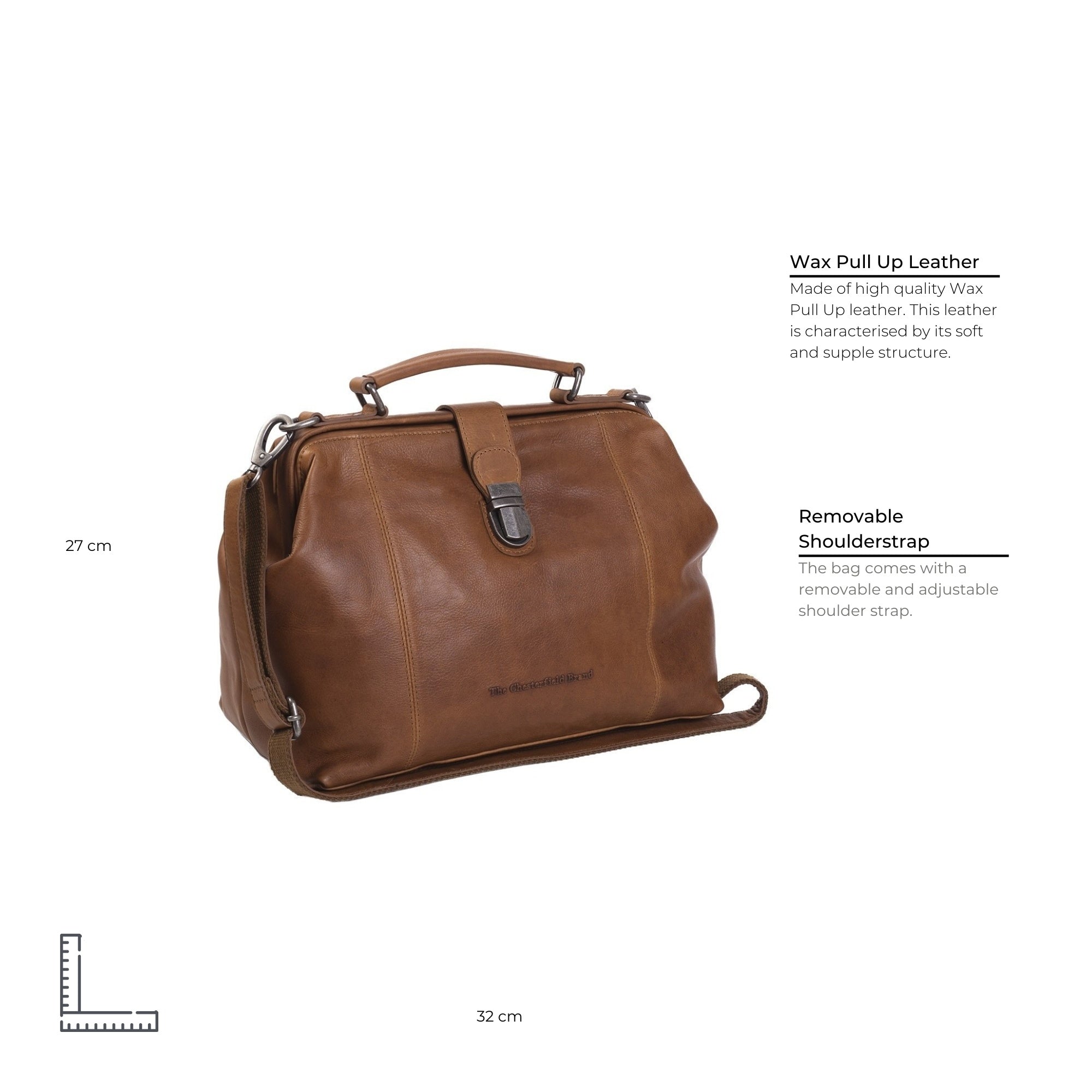 The Chesterfield Brand - Shaun Handväska #Färg_Shaun_Cognac