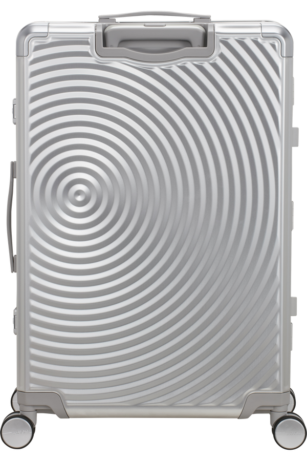Soundbox Resväska med 4 hjul 77 CM #Färg_Silver