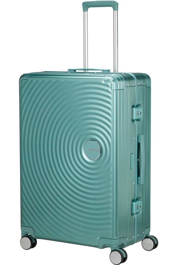 Soundbox Resväska med 4 hjul 77 CM #Färg_Dusty Turquoise