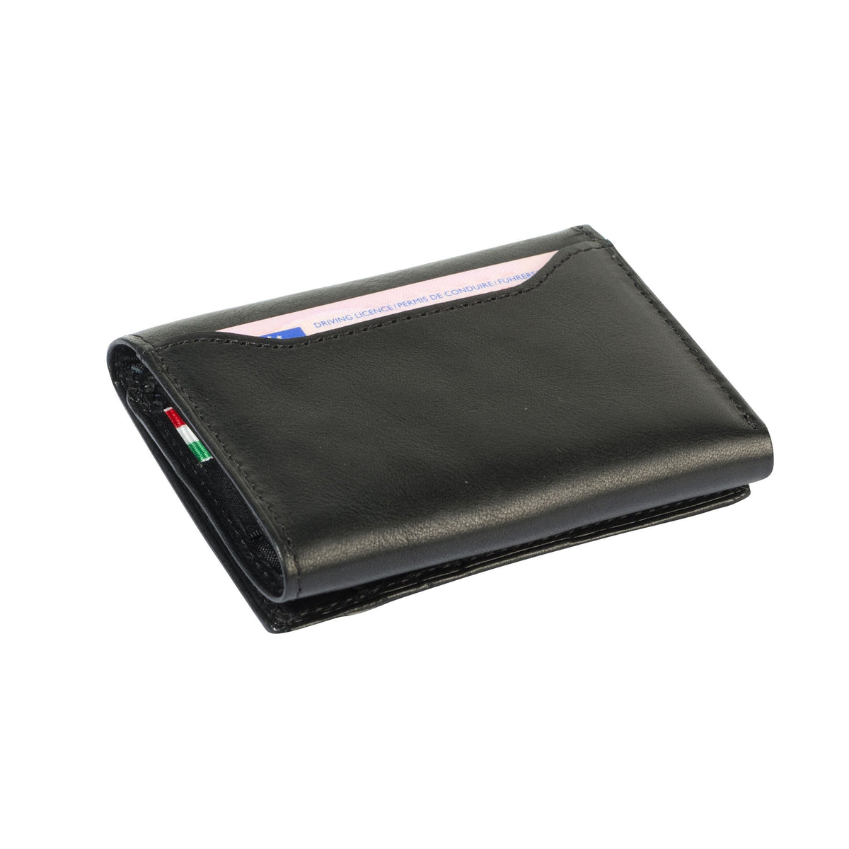 Tony Perotti - Furbo Pure Mini Vegetale Plånbok i läder med sedelfack och ytterfack