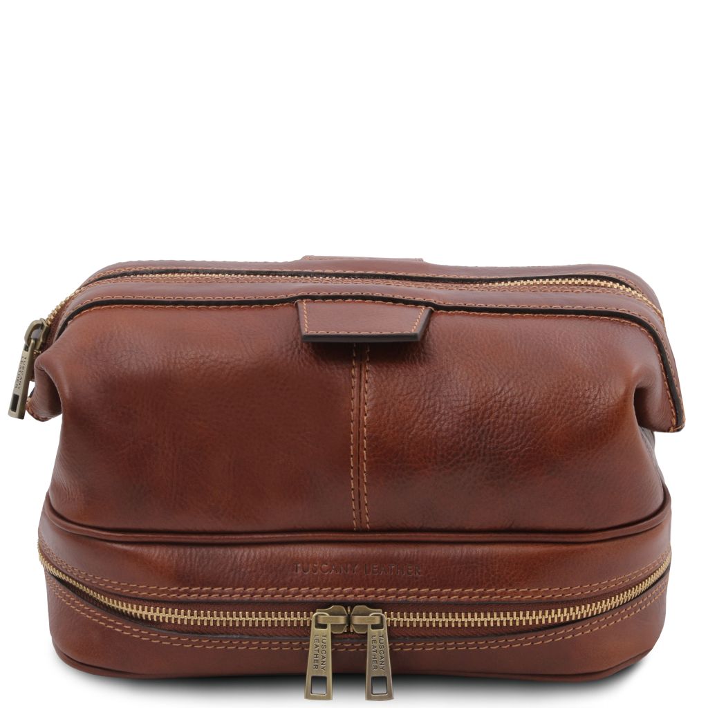Tuscany Leather Jacob Necessär #Färg_Brun