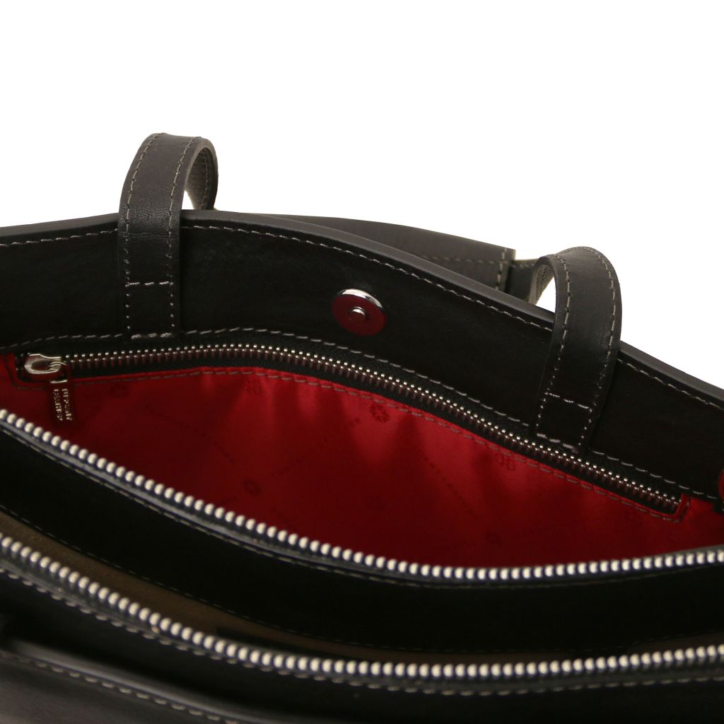 Tuscany Leather Palermo Datorväska #Färg_Svart