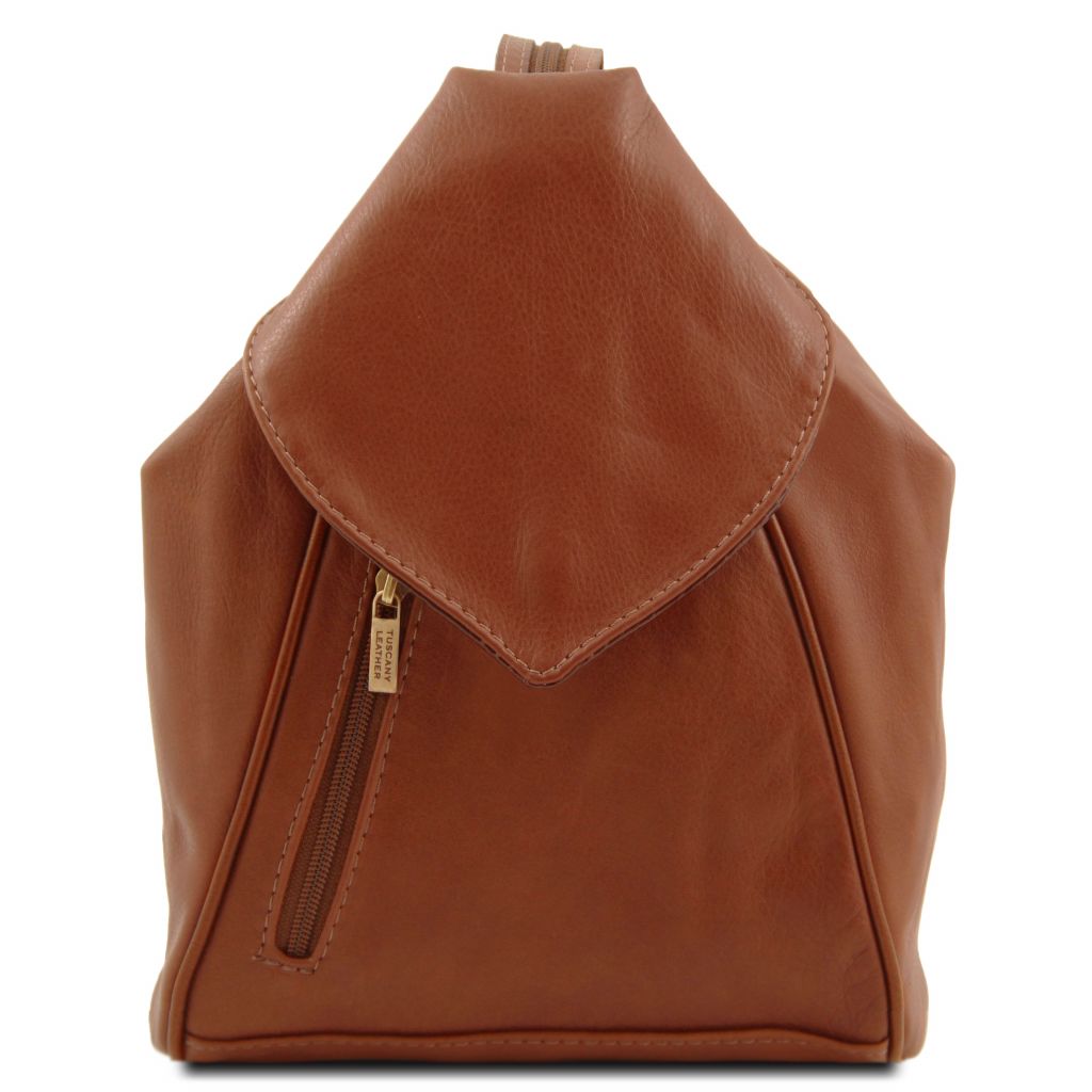 Tuscany Leather Delhi Ryggsäck #Färg_Cognac